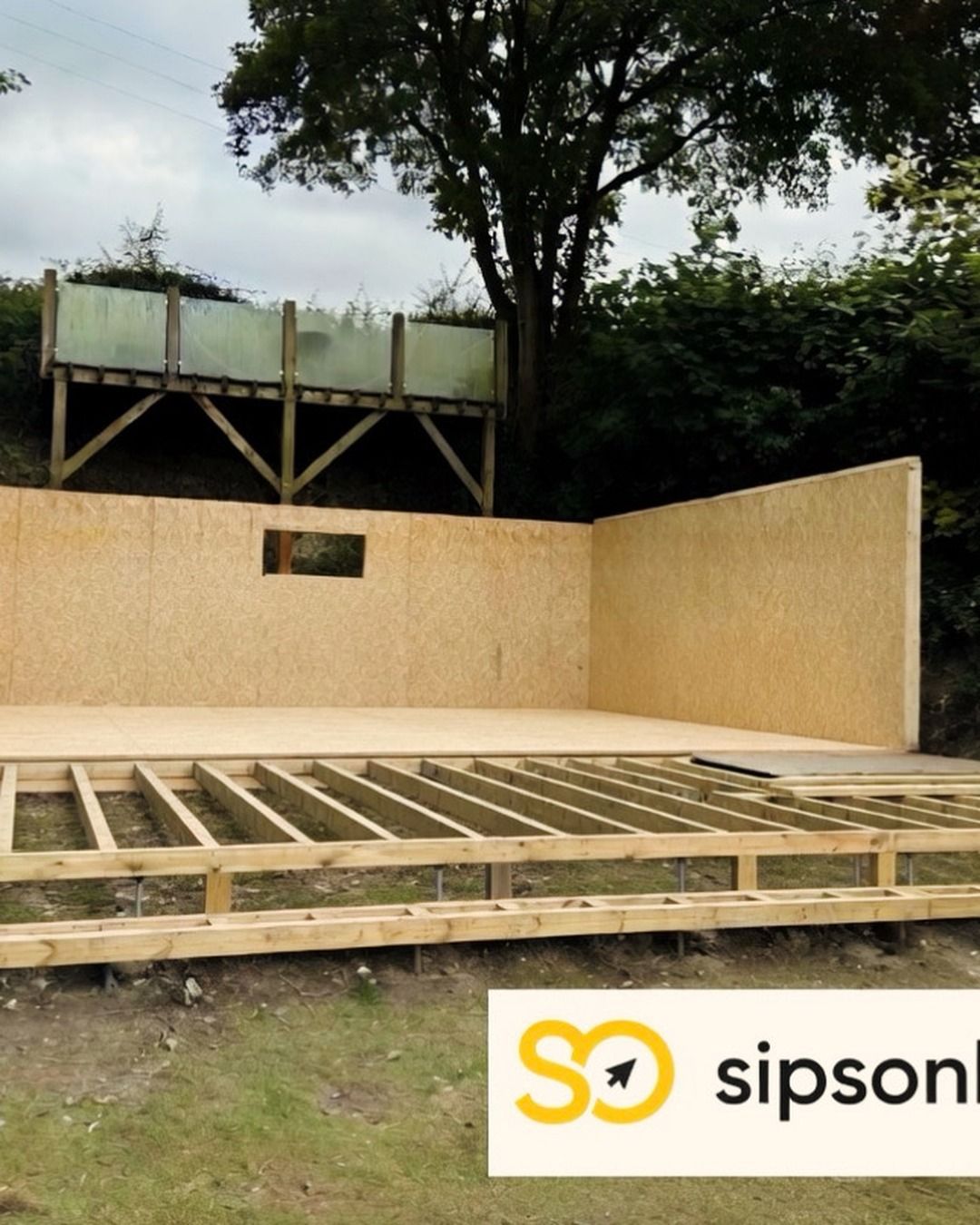 SIP shell build on ground screws